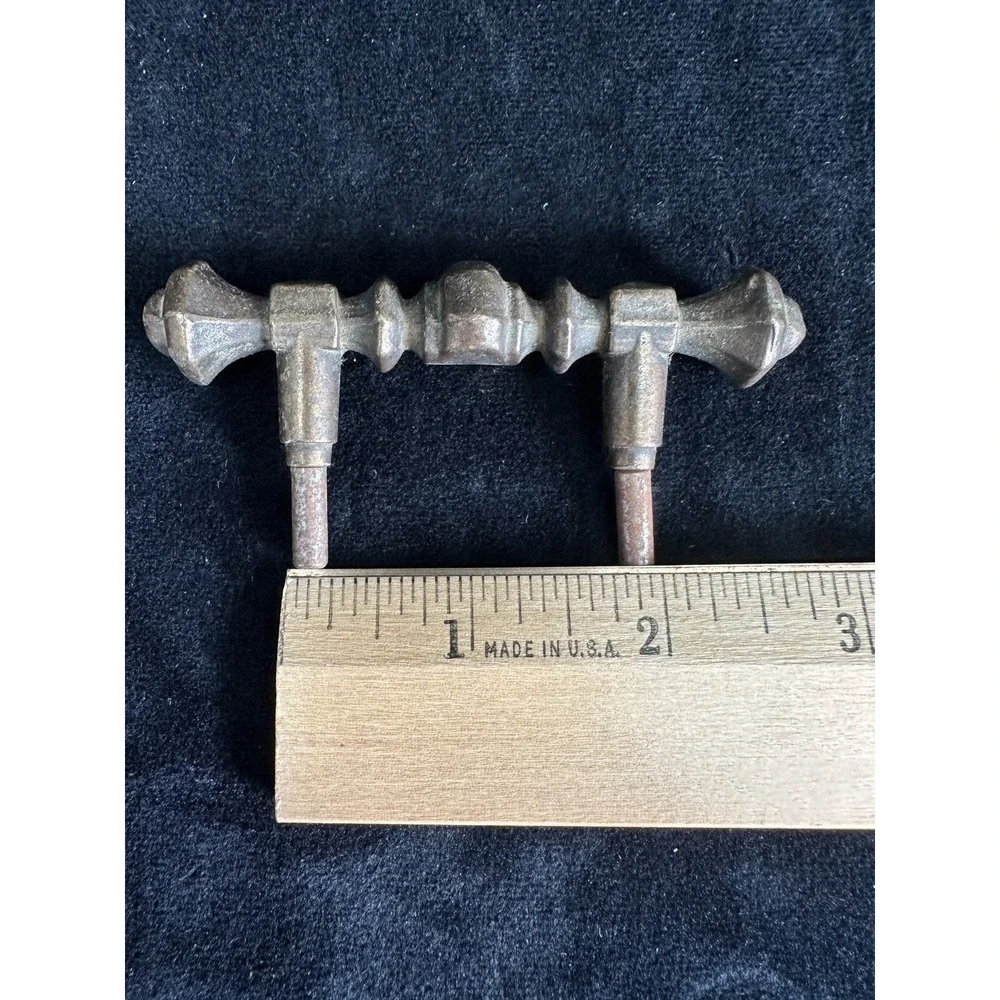 Vintage Brass Door Handles Drawer Handles 3.5